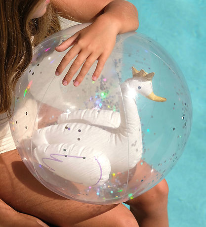 SunnyLife Badebold - 35 cm - 3D - Princess Swan Multi SunnyLife Badebold - 35 cm - 3D - Princess Swan Multi