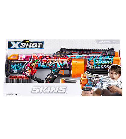 X-SHOT Skumgevær - Skins: Last Stand - Grafitti X-SHOT Skumgevær - Skins: Last Stand - Grafitti