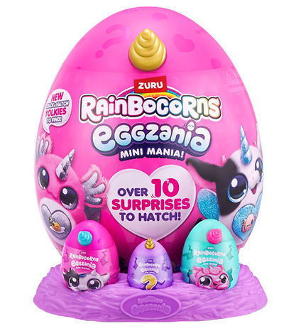 Rainbocorns Surprise - 14 Dele - Eggzania Mini Mania Rainbocorns Surprise - 14 Dele - Eggzania Mini Mania