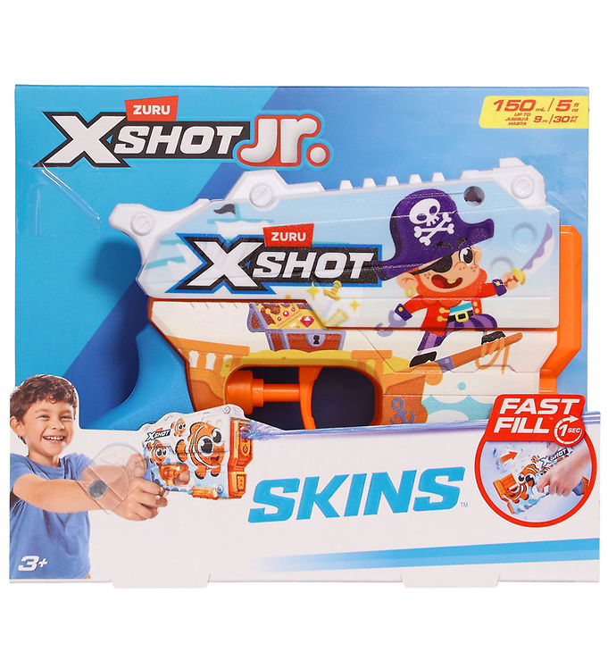 X-SHOT Vandpistol - Junior Fast Fill - Pirat