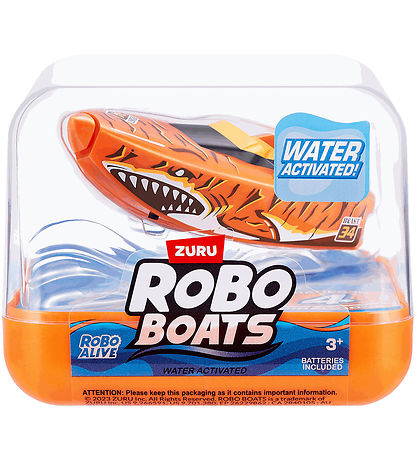 Robo Alive Badelegetøj - Robo Boats - Assorteret -  Orange/Rød/B Robo Alive Badelegetøj - Robo Boats - Assorteret -  Orange/Rød/B