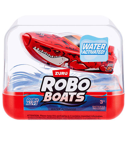 Robo Alive Badelegetøj - Robo Boats - Assorteret -  Orange/Rød/B Robo Alive Badelegetøj - Robo Boats - Assorteret -  Orange/Rød/B