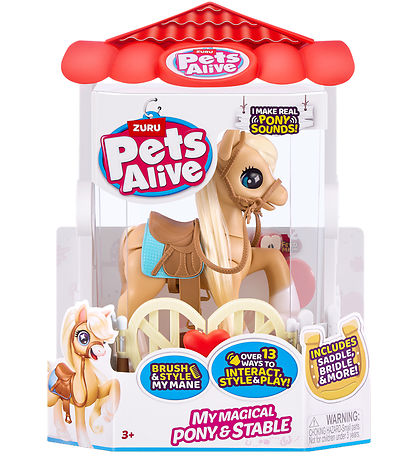 Pets Alive Legetøj - Interactive Pony Playset Pets Alive Legetøj - Interactive Pony Playset