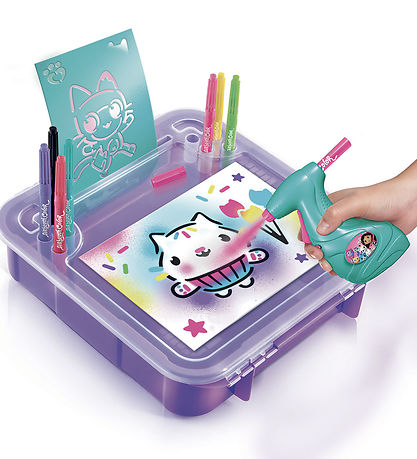 Airbrush Askartelusetti - Gabby's Dollhouse Art Activity Case