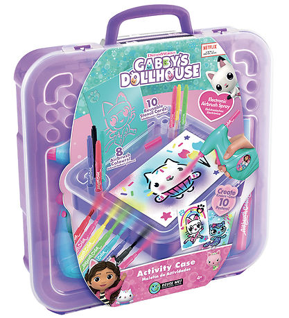 Airbrush Askartelusetti - Gabby's Dollhouse Art Activity Case