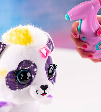 Airbrush Plush Bamse - 23 cm - DYI Panda