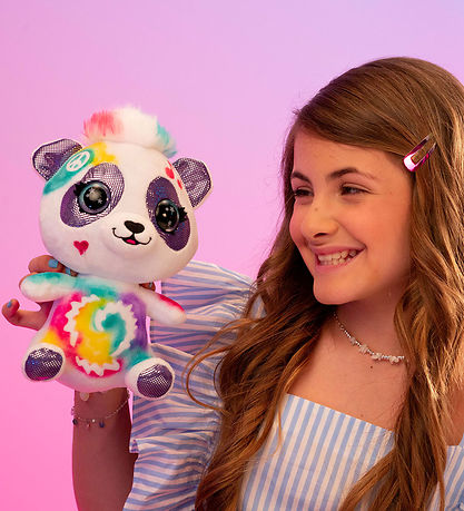 Airbrush Plush Bamse - 23 cm - DYI Panda Airbrush Plush Bamse - 23 cm - DYI Panda