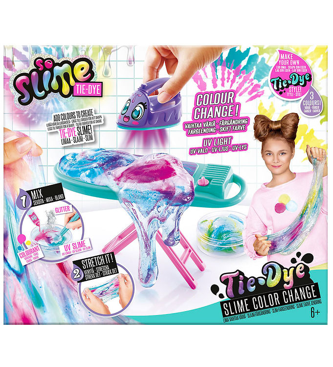 So Slime - Tie Dye Strygejern Og Strygebræt