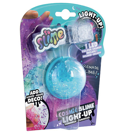 So Slime Slim - Light Up Cosmic Crunch - Assorteret So Slime Slim - Light Up Cosmic Crunch - Assorteret