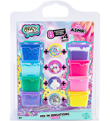 Crazy Sensations Sæt - ASMR - Mix 'In Sensations - 8 stk. Crazy Sensations Sæt - ASMR - Mix 'In Sensations - 8 stk.