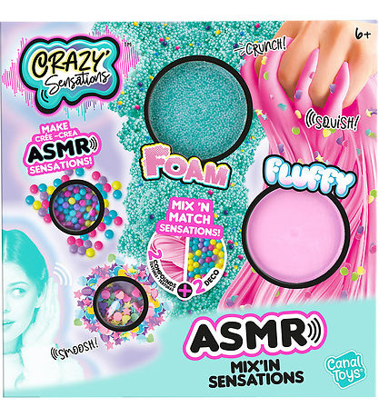 Crazy Sensations Sæt - ASMR - Mix 'In Sensations - 2 stk.