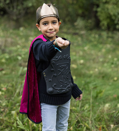 Great Pretenders Udklædning - Ridder Kappe m. Skjold/Krone Great Pretenders Udklædning - Ridder Kappe m. Skjold/Krone