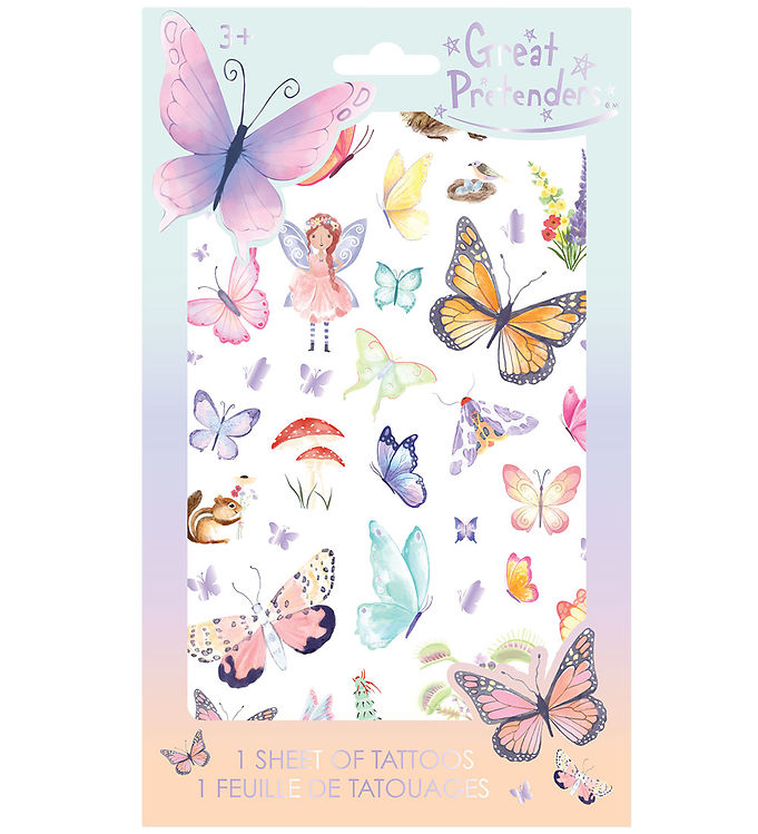 Great Pretenders Tatoveringer - Float Like a Butterfly