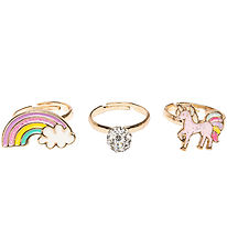 Great Pretenders Ringe - 3-pak - Boutique Unicorn Butterfly Great Pretenders Ringe - 3-pak - Boutique Unicorn Butterfly