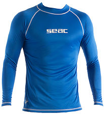 Seac Badebluse - T-Sun Long Man - UV50+ - Blå Seac Badebluse - T-Sun Long Man - UV50+ - Blå