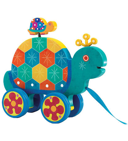 Djeco Trækdyr - Gaspard - Skildpadde Djeco Trækdyr - Gaspard - Skildpadde