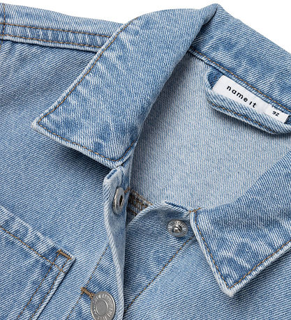 Name It Denimjakke - NmfConny - Light Blue Denim m. Enhjørning Name It Denimjakke - NmfConny - Light Blue Denim m. Enhjørning