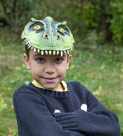 Great Pretenders Udklædning - T-Rex Dino Maske - Grøn Great Pretenders Udklædning - T-Rex Dino Maske - Grøn