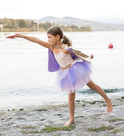 Great Pretenders Udklædning - Super-Duper - Metallic Rose Gold/L