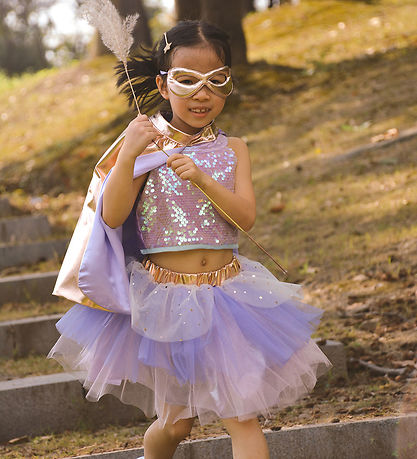 Great Pretenders Udklædning - Super-Duper - Metallic Rose Gold/L Great Pretenders Udklædning - Super-Duper - Metallic Rose Gold/L