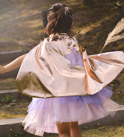 Great Pretenders Udklædning - Super-Duper - Metallic Rose Gold/L Great Pretenders Udklædning - Super-Duper - Metallic Rose Gold/L