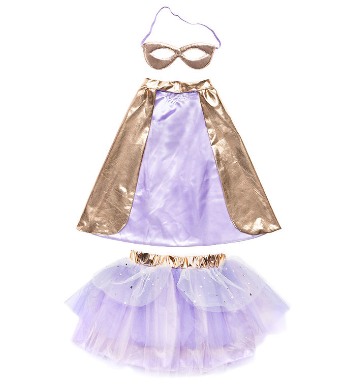 Great Pretenders Udklædning - Super-Duper - Metallic Rose Gold/L