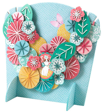 Djeco Kreasæt - DIY Halskæde - Flora Djeco Kreasæt - DIY Halskæde - Flora