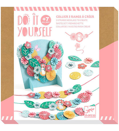 Djeco Kreasæt - DIY Halskæde - Flora Djeco Kreasæt - DIY Halskæde - Flora
