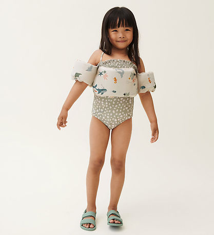 Liewood Svømmebælte m. Vinger - Darko - 11-19 kg - Sea Creature/