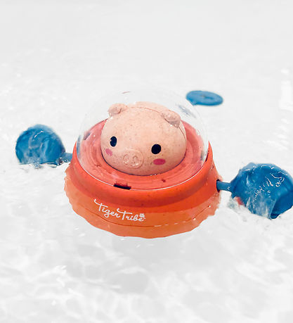 Tiger Tribe Badelegetøj - Bath Paddle Ship - Space Piggy