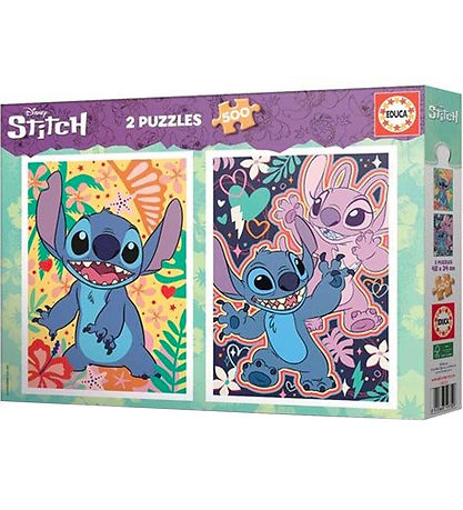Educa Puslespil - 2x500 - Stitch