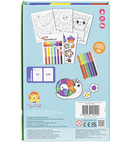 Tiger Tribe Farvesæt - Colour Change - Garden Friends Tiger Tribe Farvesæt - Colour Change - Garden Friends