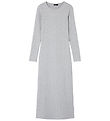 LMTD Kjole L/Æ - Rib - NlfLunne - Light Grey Melange LMTD Kjole L/Æ - Rib - NlfLunne - Light Grey Melange