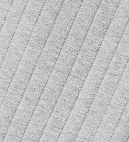 LMTD Kjole L/Æ - Rib - NlfLunne - Light Grey Melange