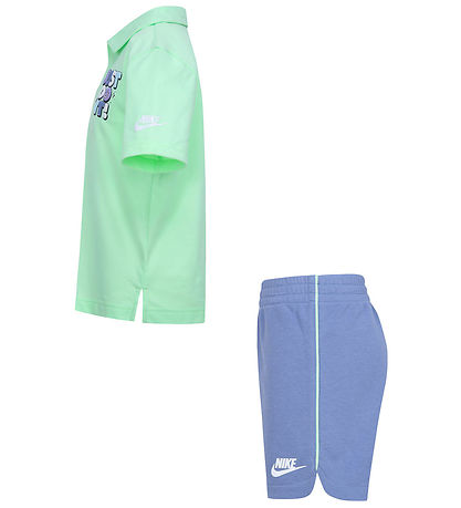 Nike Shortssæt - T-shirt/shorts - Ashen Slate Nike Shortssæt - T-shirt/shorts - Ashen Slate