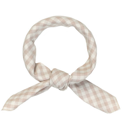 Lalaby Tørklæde - Eddie - Beige Gingham