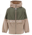 Moncler Jakke - Joly - Beige/Mørkegrøn Moncler Jakke - Joly - Beige/Mørkegrøn