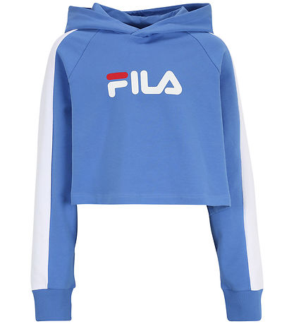 Fila Hættetrøje - Cropped - Lalendorf - Ultramarine/Bright White Fila Hættetrøje - Cropped - Lalendorf - Ultramarine/Bright White