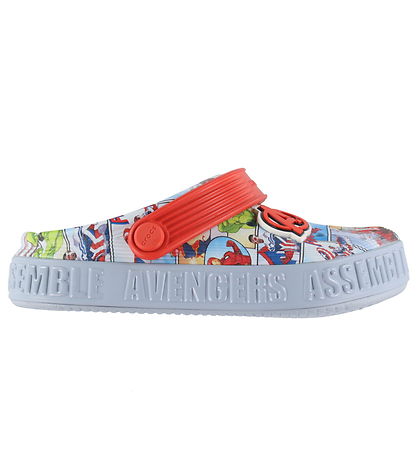 Crocs Sandaler - Avengers Off Court Clog K - Blå/Grå