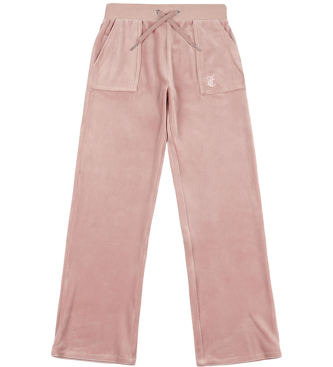 Juicy Couture Velourbukser - Tonal - Adobe Rose