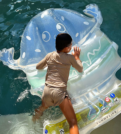 SunnyLife Flyder - 156x158 cm - Burger Boy - Blue Lime SunnyLife Flyder - 156x158 cm - Burger Boy - Blue Lime