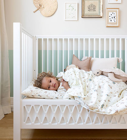 Cam Cam Babyseng - Luca - 126x67,5x101,5 cm - Hvid