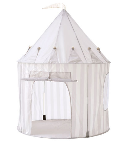 Kids Concept Legetelt - 100x130 cm - Grå Striber Kids Concept Legetelt - 100x130 cm - Grå Striber