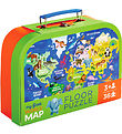 Crocodile Creek Puslespil - 36 Brikker - My First World Map Crocodile Creek Puslespil - 36 Brikker - My First World Map