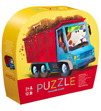 Crocodile Creek Puslespil - 12 Brikker - Go Big Dog Crocodile Creek Puslespil - 12 Brikker - Go Big Dog