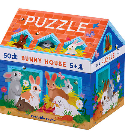 Crocodile Creek Puzzlespiel - 50 Teile - Chicken Coop