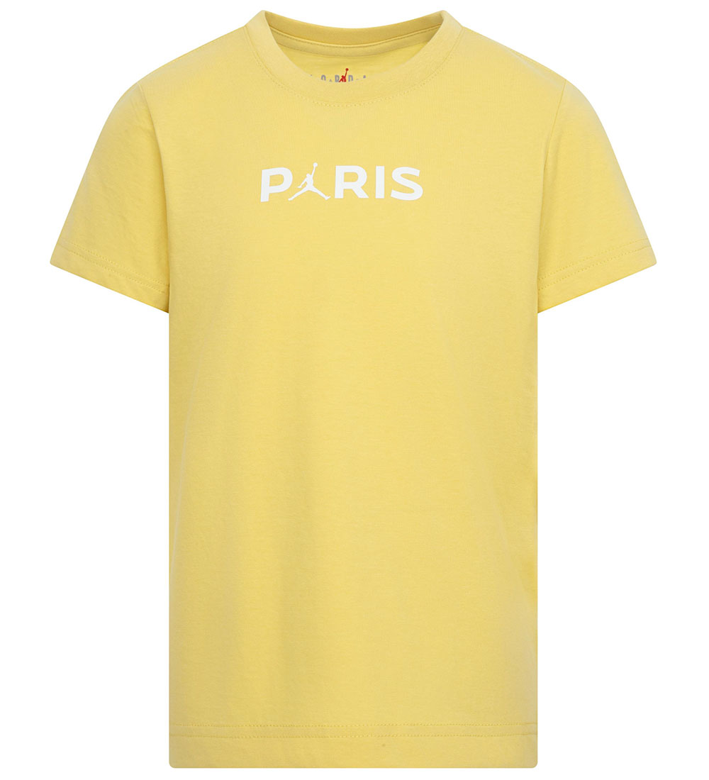 Jordan T-Shirt - Paris Logo - Saturn Gold - Jordan - 12-13 Jahre (152-158) - T-Shirts
