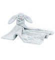 Jellycat Nusseklud - 34x34 cm - Bashful Bunny - Silver Jellycat Nusseklud - 34x34 cm - Bashful Bunny - Silver
