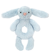 Jellycat Ringrangle - 18x8 cm - Bashful Bunny - Baby Blue Jellycat Ringrangle - 18x8 cm - Bashful Bunny - Baby Blue