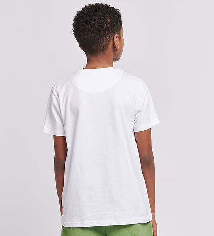 Lee T-Shirt - Wobbly Graphic - Bright White